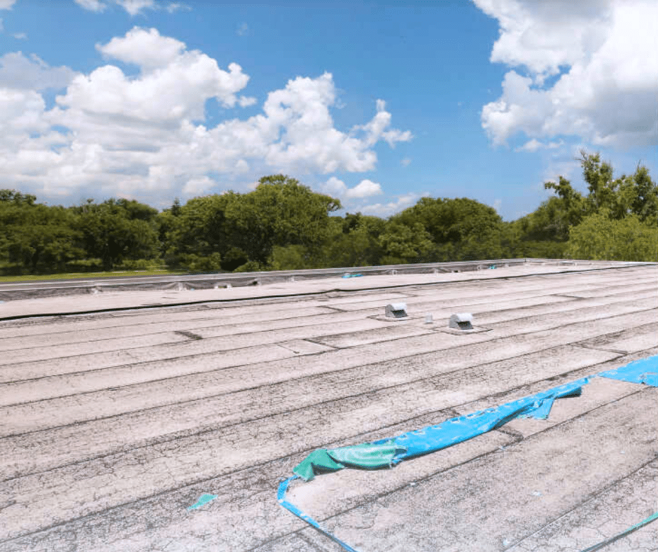 Commercial Roof Before Smartseal